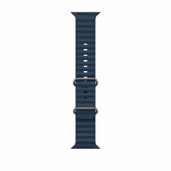 Apple MT633ZM/A, Bande, Smartwatch, Bleu, Apple, Apple Watch 44mm, 45mm, 49mm, Fluoroélastomère, Titane