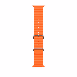 Apple MT653ZM/A, Bande, Smartwatch, Orange, Apple, Apple Watch 44mm, 45mm, 49mm, Fluoroélastomère, Titane