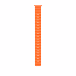 Apple MT663ZM/A, Bande, Smartwatch, Orange, Apple, Apple Watch 44mm, 45mm, 49mm, Fluoroélastomère, Titane