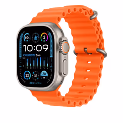 Apple MT663ZM/A Bande Orange Fluoroélastomère, Titane