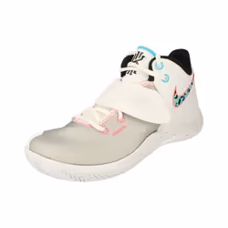 Chaussures de basket-ball Nike Kyrie Flytrap III pour hommes - Blanc - Indoor - Respirant