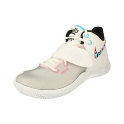 Chaussures de basket-ball Nike Kyrie Flytrap III pour hommes - Blanc - Indoor - Respirant