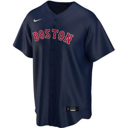 Maillot de Baseball MLB Boston Red Sox Nike Replica Alternate Bleu marine pour Homme