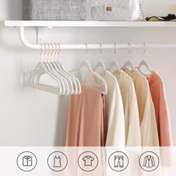 Songmics UCRF026W30 cintre Blanc