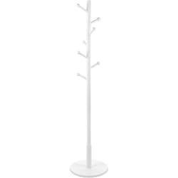 Songmics - vasagle Portemanteau, Portant à vêtements avec 7 Crochets arrondis, Support sur Pieds en Forme d'Arbre, pour Manteaux, Chapeaux, Sacs,