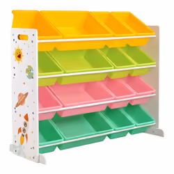 Description générale Transformez la chambre de votre enfant avec cette étagère de rangement ludique et colorée. Inspirée par ...