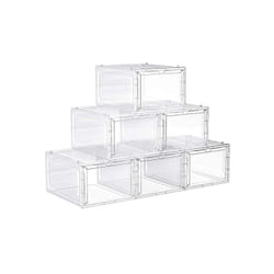 Songmics LSP032W06 Organisateur pour chaussures Fermé Blanc