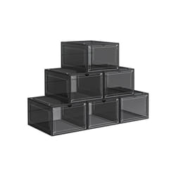 Songmics LSP032B06 Organisateur pour chaussures Fermé Noir