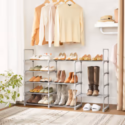 Songmics Meuble chaussures 10 niveaux