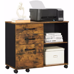 Description générale Organisez votre bureau à l’image de votre travail avec ce caisson de bureau multifonctionnel. Il est con ...