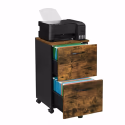 Description générale Le caisson de bureau VASAGLE est la solution idéale pour organiser votre espace de travail tout en ajout ...