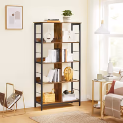 Description générale Placez cette étagère à 8 compartiments dans votre salon, bureau ou chambre pour créer un coin lecture fo ...
