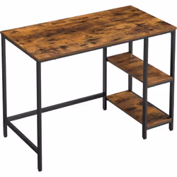 Description générale Ce bureau élégant combine un design moderne avec des matériaux robustes, intégrant un cadre en acier et  ...