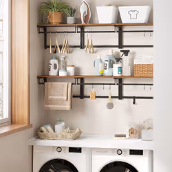 Vasagle LCR103B01 cintre Noir, Bois