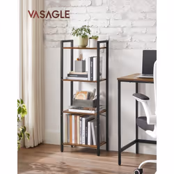 Description générale Cette étagère compacte et peu encombrante (40 x 24 x 107 cm) est idéale pour optimiser votre espace de r ...