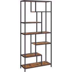 Description générale Découvrez cette étagère géométrique à 6 niveaux, idéale pour un rangement polyvalent dans votre maison.  ...