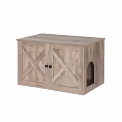 Feandrea UPCL002G01, Gris, Panneaux MDF, Tableau à particules, 530 mm, 800 mm, 500 mm, 15,9 kg