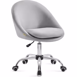 Description générale Ce fauteuil pivotant est idéal pour votre espace de travail ou de loisirs. Conçu en tissu mélangé coton- ...