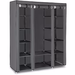 1.TOUT EN UN SEUL ENDROIT : Vos vêtements sont éparpillés partout ? Voici la solution : cet armoire SONGMICS avec housse en t ...