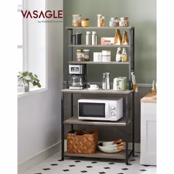 Description générale Désencombrez votre plan de travail avec cette étagère de cuisine pratique. Elle dispose de 3 étagères su ...