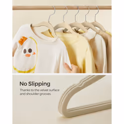 Songmics UCRF027K05 cintre Beige