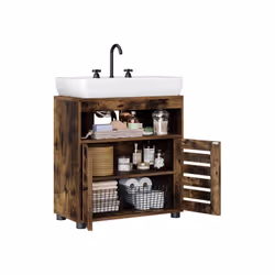 Vasagle BBK04BX miroir de salle de bain et armoire de rangement pour évier