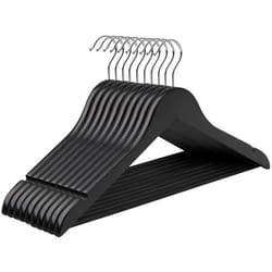 Songmics - calicosy - Cintres en bois noir