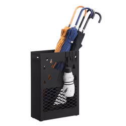 Songmics LUC004B01 Porte-parapluies Acier Noir