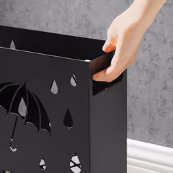 Songmics LUC004B01 Porte-parapluies Acier Noir - Vue supplémentaire 4