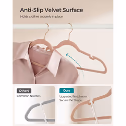 Songmics UCRF029PK05 cintre Rose
