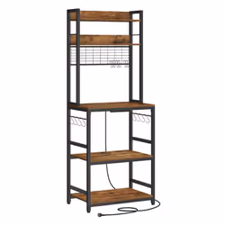 Description générale Cette étagère de cuisine au design rustique est idéale pour optimiser votre espace de rangement tout en ...