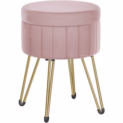 【USAGES MULTIPLES】 Placez-le devant le canapé de votre salon pour en faire un repose-pieds. Placez-le devant votre coiffeuse  ...