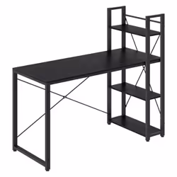 [Étagère réversible] Ce bureau est équipé d'une étagère qui peut être installée à droite ou à gauche. Installez-la comme vous ...