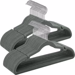 Une bonne résistance Grâce aux matériaux de qualité et à une structure robuste, chaque cintre supporte jusqu’à 5 kg, pas de p ...