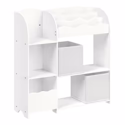 Description générale Cette étagère 3-en-1 est conçue pour garder l’espace de votre enfant bien rangé. Elle comprend 3 compart ...