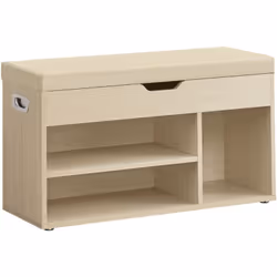 [Polyvalent] Aménagez votre intérieur avec ce banc à chaussures ! Idéal pour les dortoirs, les appartements, les entrées ou l ...