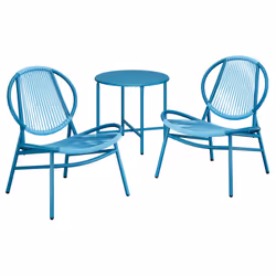 [Installez-vous confortablement] Cet ensemble de chaises, avec son dossier ergonomique à 118° et son assise de 74 cm de large ...