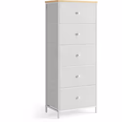 Description générale Rangez vos jeux vidéo et divers câbles dans cette commode à 5 tiroirs près de votre télévision, placez u ...