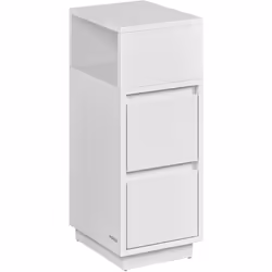 【RAVIVE LES PETITS ESPACES】 Grâce à sa structure étroite et haute, ce meuble utilise la hauteur et ne prend pas trop de place ...