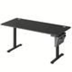 Bureau Électrique Assis-Debout - SONGMICS - 70 x 160 cm - 4 hauteurs mémorisables - Noir dencre