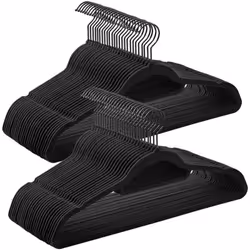 Description générale Ces cintres en velours sont conçus pour offrir un maintien optimal de vos vêtements grâce à leur surface ...