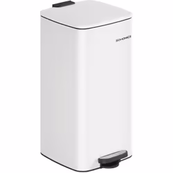 【EFFICACE ET COMPACTE】 Cette poubelle de cuisine, avec sa forme rectangulaire, offre une capacité de 30 L dans une place rédu ...