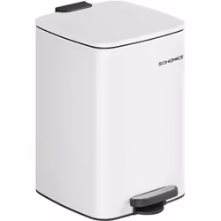 【EFFICACE ET COMPACTE】 Cette poubelle de cuisine, avec sa forme rectangulaire, offre une capacité de 20 L dans une place rédu ...