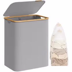 [Gain de place] Ce panier à linge mince de 130L, mesurant 52 x 38,5 x 70,5 cm, est spécialement conçu pour s'adapter aux espa ...