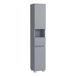 Vasagle BBC560P36 armoire de rangement de salle de bain Gris
