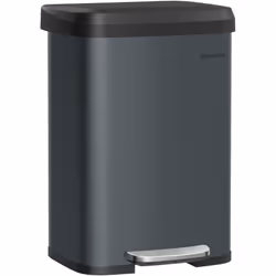[Une grande poubelle pour les grandes familles] Cette poubelle de cuisine de 50 L offre un grand volume intérieur, répondant  ...
