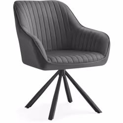 【ASSISE CONFORTABLE OPTIMALE】 Grâce à la housse en velours doux et confortable, cette chaise de salle à manger offre autant d ...