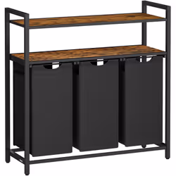 Description générale Ce panier à linge pratique et élégant dispose de 3 compartiments de tri, offrant une capacité totale de  ...
