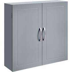 Vasagle - Armoire Murale pour Salle de bain, Placard de Rangement Mural pour Salle de Bain, 18 x 60 x 60 cm, Armoire à Pharmacie avec Étagères