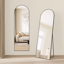 【SE VOIR EN ENTIER, LE PLACER N'IMPORTE OÙ】Ce miroir intégral à poser au sol mesure 165 x 50 cm pour une vision complète de v ...